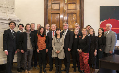 v.l.n.r.: Leiter der A9 Patrick Schnabl, Gernot Saiko, Markus Wilfling, Georg Köhler, Ernst Wenzel Mracek, Tanja Gurke, Christian Klepej, Franz Majcen, Edith Zeier-Draxl, Kulturlandesrat Christopher Drexler, Ursula Horvath, Gerhard Kosel, Isabella Holzmann, Michael Petrowitsch, Gabriele Wolf, Gerlinde Schiestl, Horst Wiedenhofer © steiermark.at_Leiss v.l.n.r.: Leiter der A9 Patrick Schnabl, Gernot Saiko, Markus Wilfling, Georg Köhler, Ernst Wenzel Mracek, Tanja Gurke, Christian Klepej, Franz Majcen, Edith Zeier-Draxl, Kulturlandesrat Christopher Drexler, Ursula Horvath, Gerhard Kosel, Isabella Holzmann, Michael Petrowitsch, Gabriele Wolf, Gerlinde Schiestl, Horst Wiedenhofer © steiermark.at_Leiss