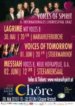 Plakat "Voices of Spirit"