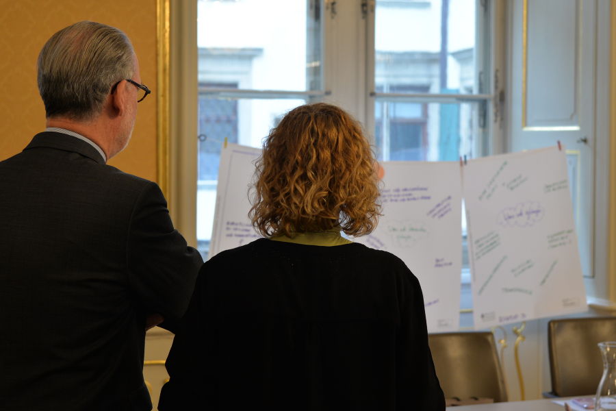 Impressionen der Konferenz im Rittersaal: 