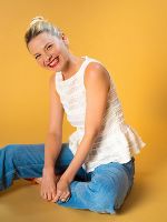 Die Schauspielerin Alexandra Schmidt