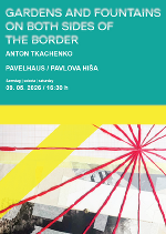 Poster der Einladung zur Eröffnung im Pavelhaus