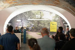 Ausstellungseröffnung in historischen Saal