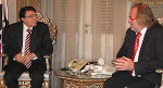 Kulturminister Riad Agha, LH-Stv. Kurt Flecker 