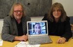 Foto vlnr: Kurt Flecker, Rudi Dolezal via Webcam, Vojo Radkovic 