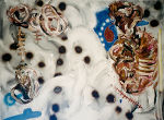 “Fearful Symmetry” (Malerei, 150 x 200 cm) © Peter Hutter “Fearful Symmetry” (Malerei, 150 x 200 cm)