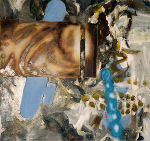 “Verlorenes U-Boot” (Malerei, 120 x 120 cm) © Peter Hutter “Verlorenes U-Boot” (Malerei, 120 x 120 cm)