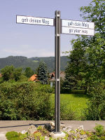 „Wegweiser“, Mitterdorf, 2006