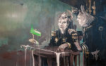 o.T., Acryl auf Lw., 190 x 120 cm, 2011 © Werner Schandor o.T., Acryl auf Lw., 190 x 120 cm, 2011