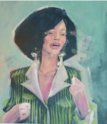o.T., Acryl auf Lw., 100 x 120 cm, 2012 (in Arbeit) © Wenzel Mracek o.T., Acryl auf Lw., 100 x 120 cm, 2012 (in Arbeit)