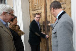 v.l.: Joanneums-Intendant Peter Pakesch, Kuratorin Katharina Krenn, Kulturlandesrat Christian Buchmann, Joanneums-Direktor Wolfgang Muchitsch. © UMJ/N. Lackner v.l.: Joanneums-Intendant Peter Pakesch, Kuratorin Katharina Krenn, Kulturlandesrat Christian Buchmann, Joanneums-Direktor Wolfgang Muchitsch.