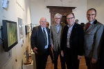 v.l.: Hans Schell (Schell Collection Graz), Peter Pakesch (Intendant UMJ), Christian Buchmann (Kulturlandesrat), Wolfgang Muchitsch (Direktor UMJ). © UMJ/N. Lackner v.l.: Hans Schell (Schell Collection Graz), Peter Pakesch (Intendant UMJ), Christian Buchmann (Kulturlandesrat), Wolfgang Muchitsch (Direktor UMJ).