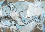 o. T., Acryl auf Leinwand, 200 × 160 cm, 2007