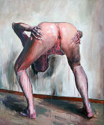 ohne Titel, 2008; Acryl auf Leinen, 150 x 125 cm. © Thom Van Dyke ohne Titel, 2008; Acryl auf Leinen, 150 x 125 cm.