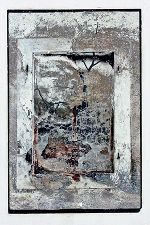 Blindfenster, Trans_Pigmentdruck auf Fichtenholzplatten, handgefertigt, 40 x 55 cm, Einzelstück © Sabine Maier Blindfenster, Trans_Pigmentdruck auf Fichtenholzplatten, handgefertigt, 40 x 55 cm, Einzelstück