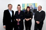 v.l.: Kulturlandesrat Dr. Christian Buchmann, Florinda Ke Sophie, Slađana Matić Trstenjak, Mario Berdic.