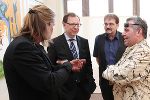 Kulturlandesrat Christian Buchmann mit EINBLOCK