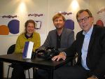 vlnr.: Maria Gamillscheg, Mrcus Pöttler, LR Christian Buchmann