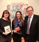 v.l.: Angelika Reitzer, Hanna Rohn, LR Christian Buchmann.