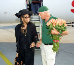 US-Diva Abbey Lincoln und Prof. Erich Kleinschuster