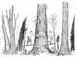 Holzfällen