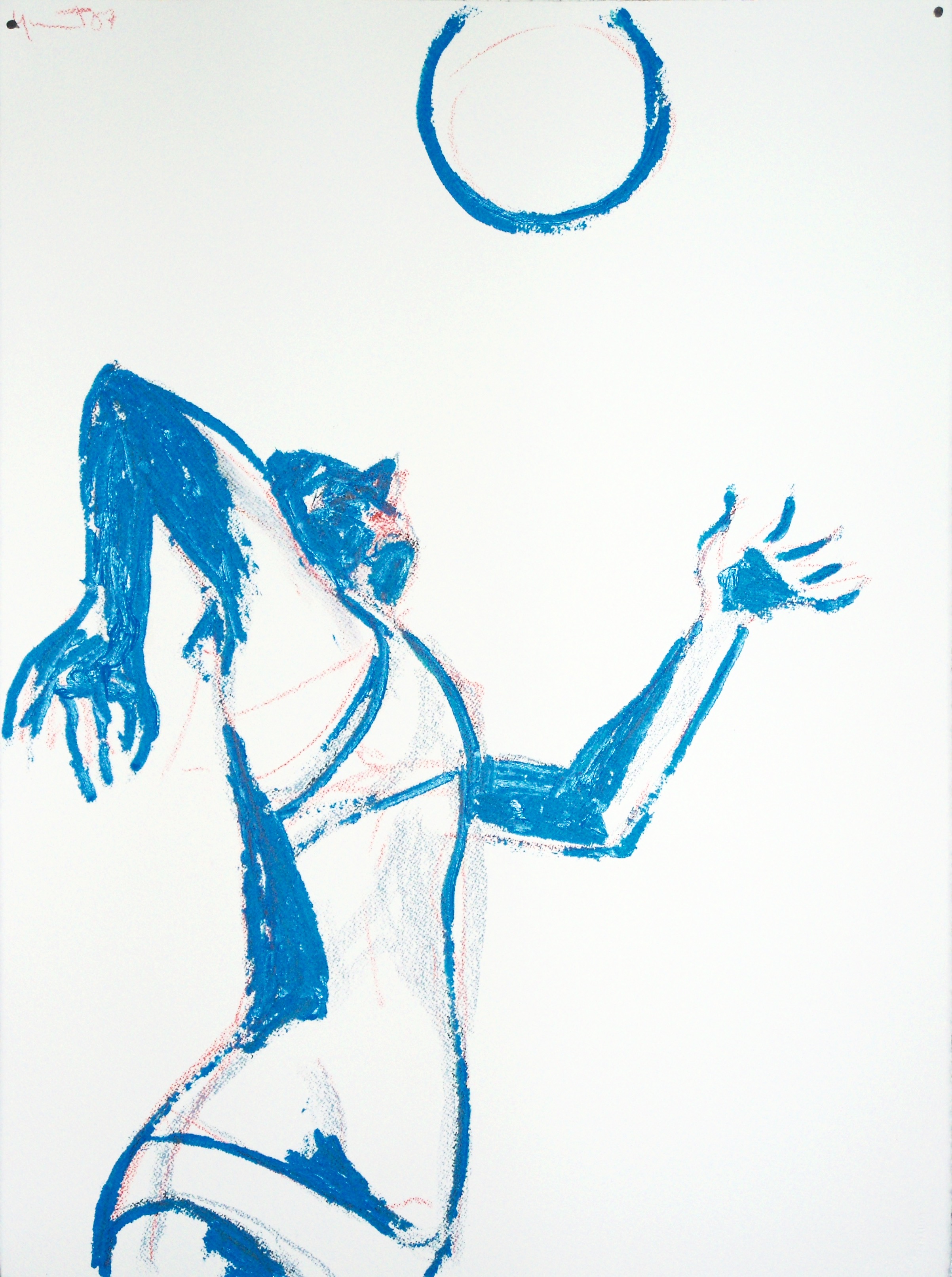 •Catch the Sun – Öl/Papier 79 x 58 cm (2011)