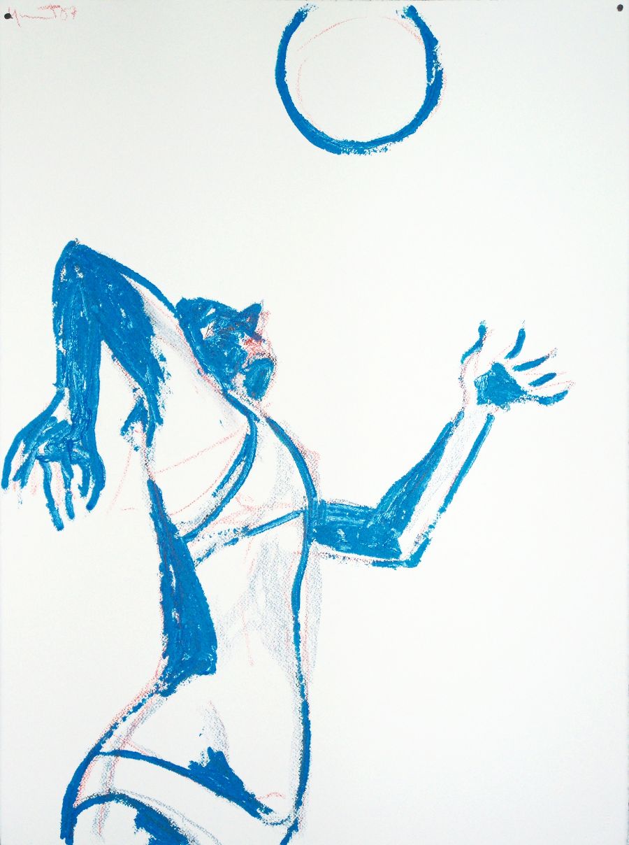 • Catch the Sun – Öl/Papier 79 x 58 cm (2011)