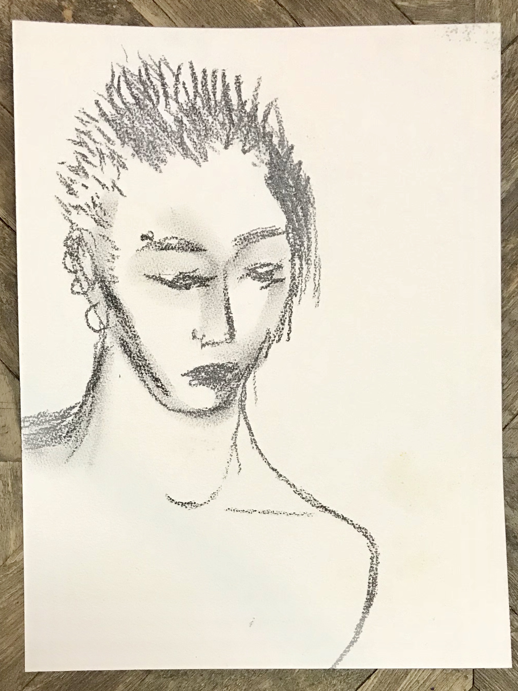 •Sybill – Graphit/Pap. 35 x 41 cm (2017)