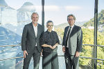 v.l.n.r.: StR Günter Riegler, Kunsthaus-Leiterin Barbara Steiner, LR Christopher Drexler © Stadt Graz/Fischer v.l.n.r.: StR Günter Riegler, Kunsthaus-Leiterin Barbara Steiner, LR Christopher Drexler