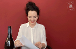 Die St.A.i.R.-Stipendiatin Hannah Zufall (GER) bei ihrer Online-Lesung © Akademie Graz Die St.A.i.R.-Stipendiatin Hannah Zufall (GER) bei ihrer Online-Lesung