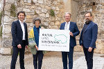 Abteilungsleiter Patrick Schnabl, Heidrun Primas, Kulturlandesrat Christopher Drexler, Werner Schrempf (v.l.) Abteilungsleiter Patrick Schnabl, Heidrun Primas, Kulturlandesrat Christopher Drexler, Werner Schrempf (v.l.)
