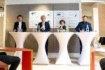 Patrick Schnabl, LR Christopher Drexler, Heidrun Primas und Werner Schrempf bei der Pressekonferenz im Mitsprechzimmer im Volkskundemuseum (v.l.) © Land Steiermark; bei Quellenangabe honorarfrei Patrick Schnabl, LR Christopher Drexler, Heidrun Primas und Werner Schrempf bei der Pressekonferenz im Mitsprechzimmer im Volkskundemuseum (v.l.)