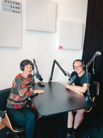 Lydia Bißmann mit Andreas Zingerle 