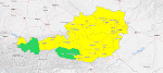 Kaltfront bringt weiteren Regen und Gewitter © Geosphere
