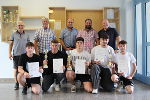 Gruppenbild der Teilnehmer und der Jury © LBS 4 Graz