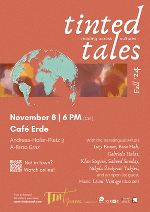 Einladung zu "reading across cultures" © Tinted Tales Einladung zu "reading across cultures"