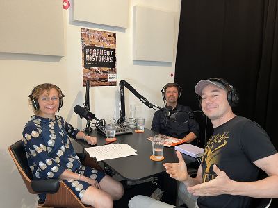 Petra Sieder-Grabner, Martin Baasch & Tom Lohner im Studio