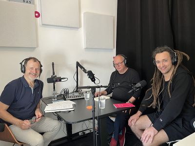 Werner Schandor mit Günter Eichberger & Max Höfler im Studio 
