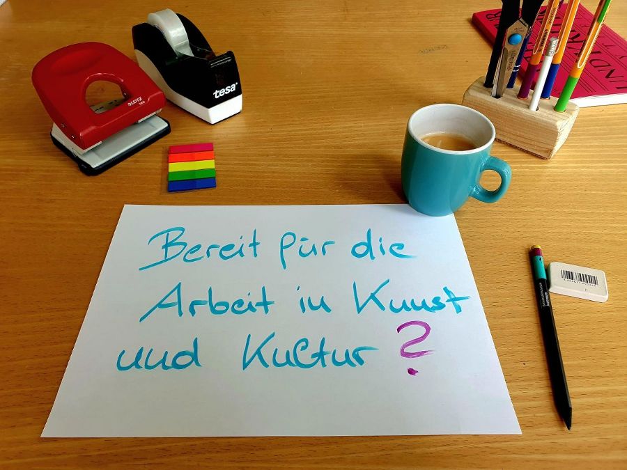 Bereit für die Arbeit in Kunst und Kultur?